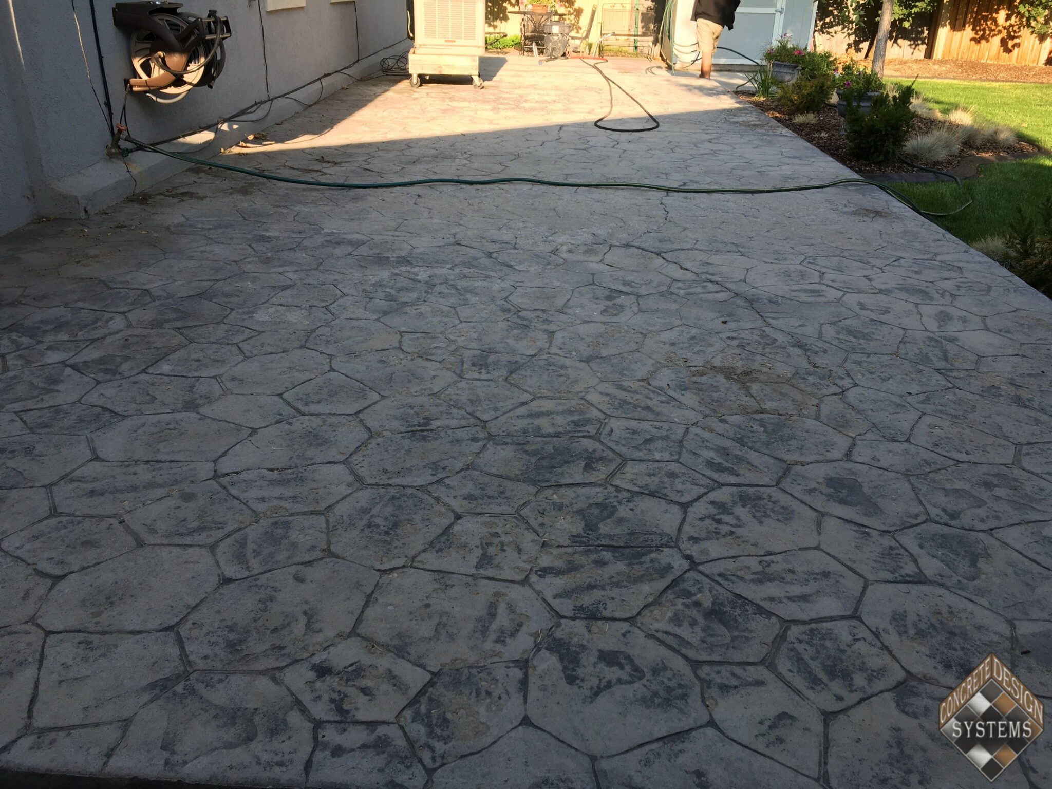 15-Year-Old-Stone-Stamped-Patio