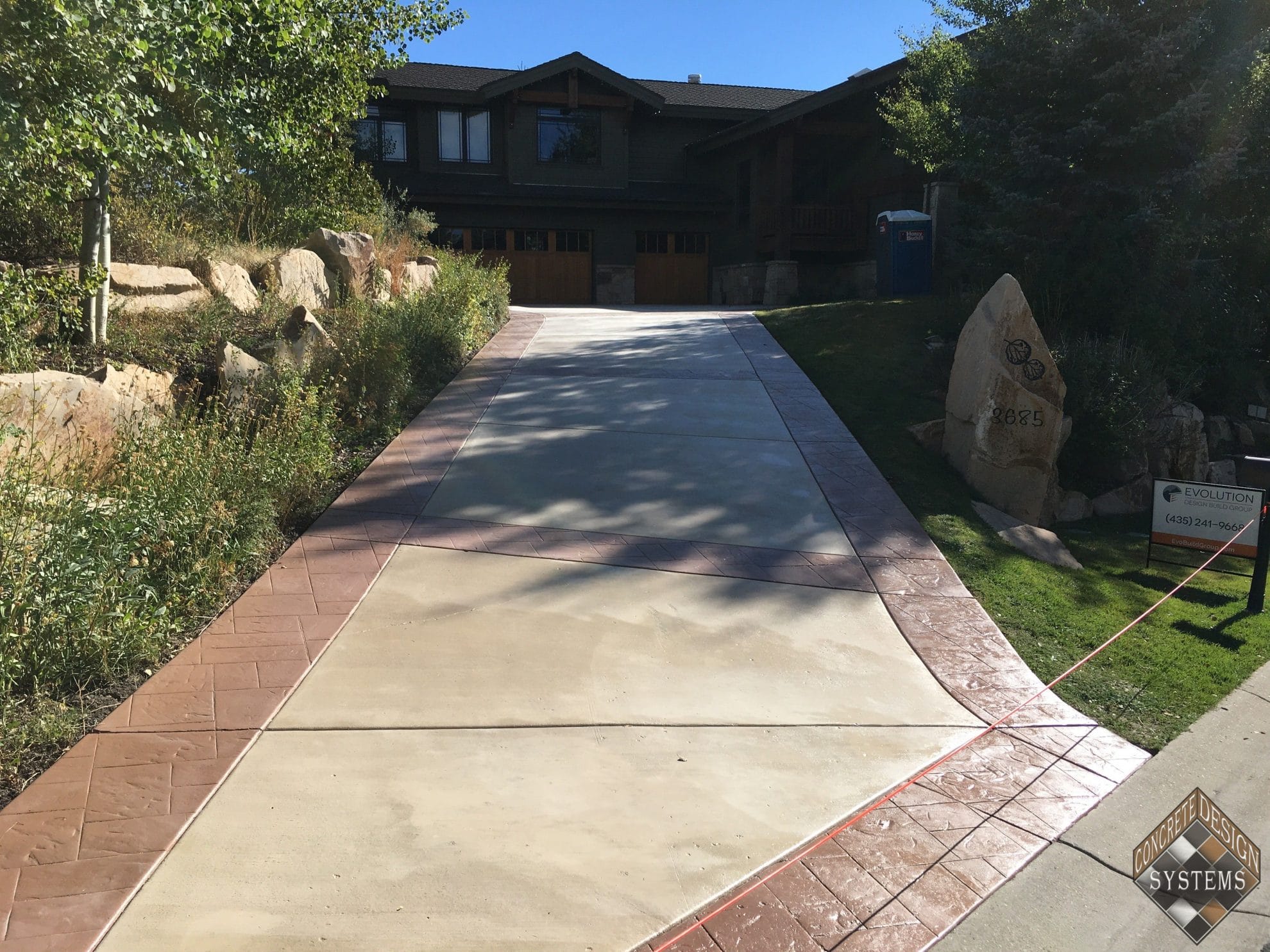 Restored-Color-Stained-Driveway