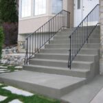Restored Concrete Entry Steps