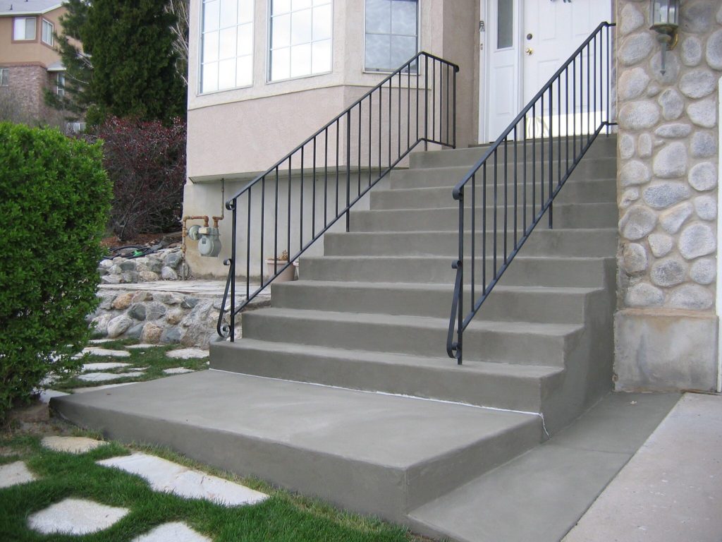 Restored Concrete Entry Steps Scaled Service