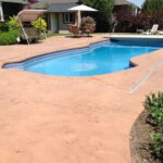 Solid-Color-Stained-Pool-Deck-With-Tique-Wash