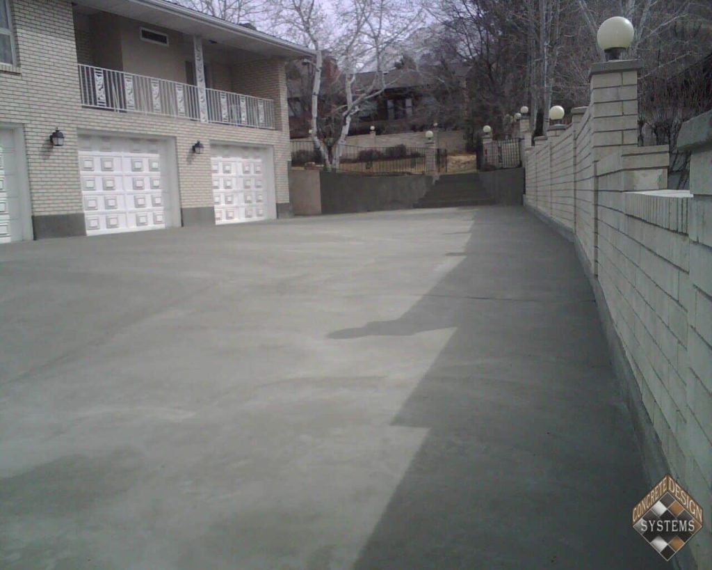 Standard Gray Overlay On Driveway Service