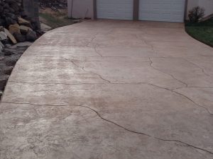 Textured-Sandstone-Driveway