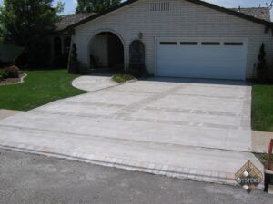 Driveway Brick Pattern