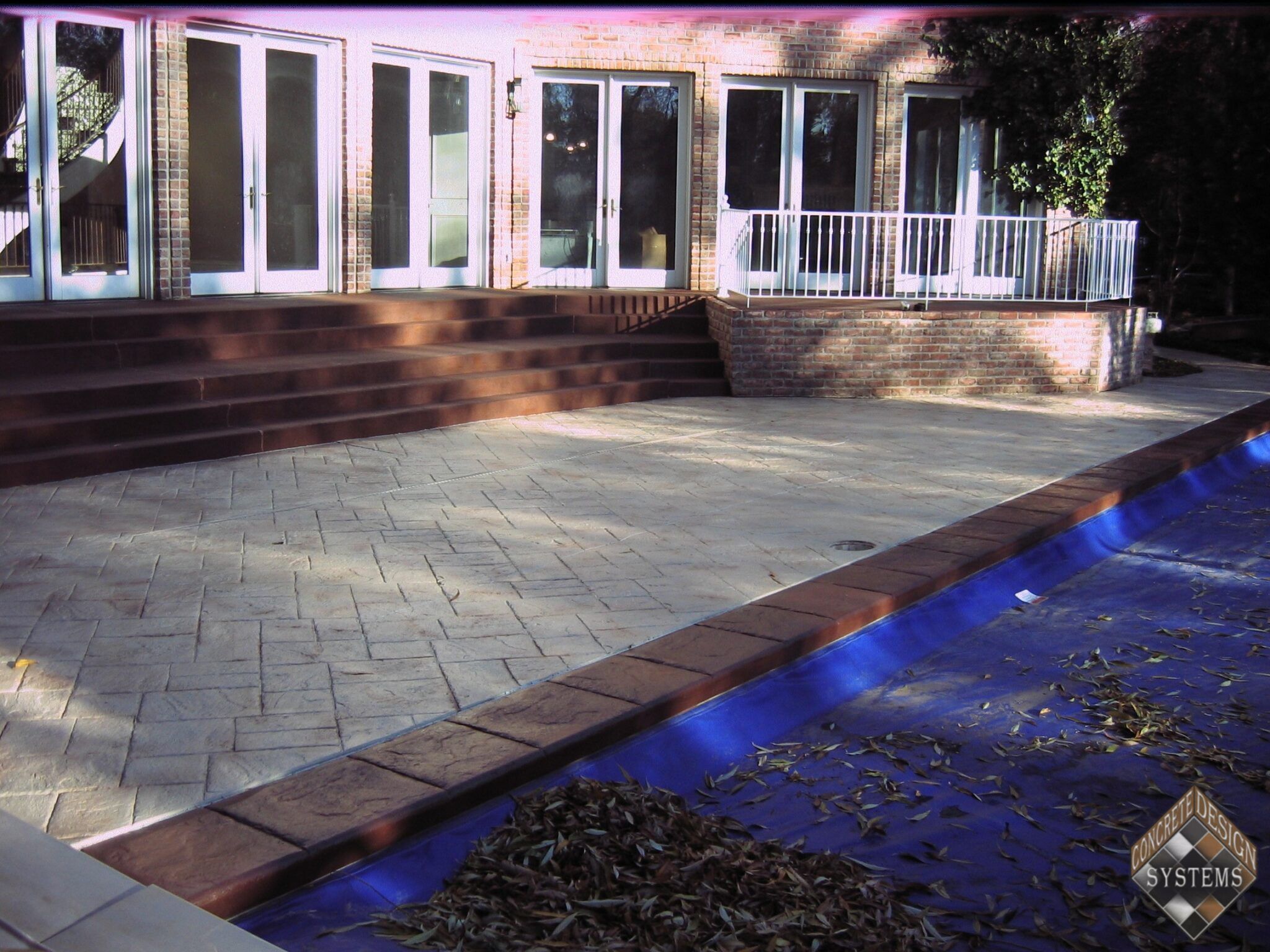 Pool Deck NewLook Color Stained