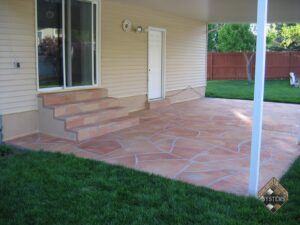 Decorative Flagstone Overlay