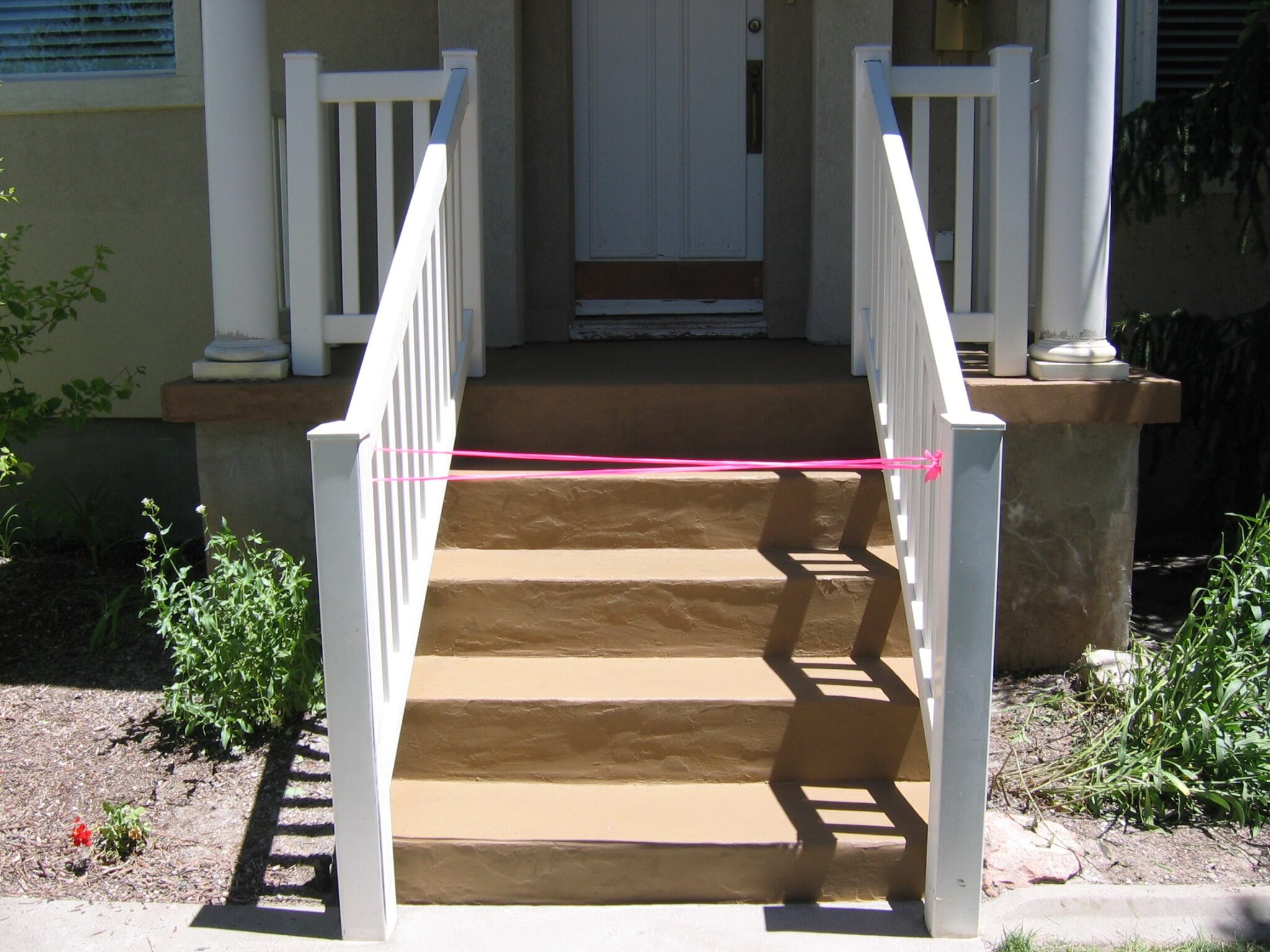 Front Steps New Look Stain