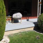 Sterling Gray Solid Color Stained Porch