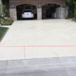 Bone-Color-Stained-Driveway