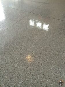 Epoxy Floor Coating With Color Chips