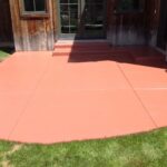 Solid-Color-Stained-Patio-Terracotta