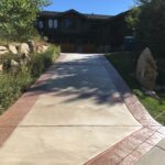 Two-Tone-Color-Stained-Driveway