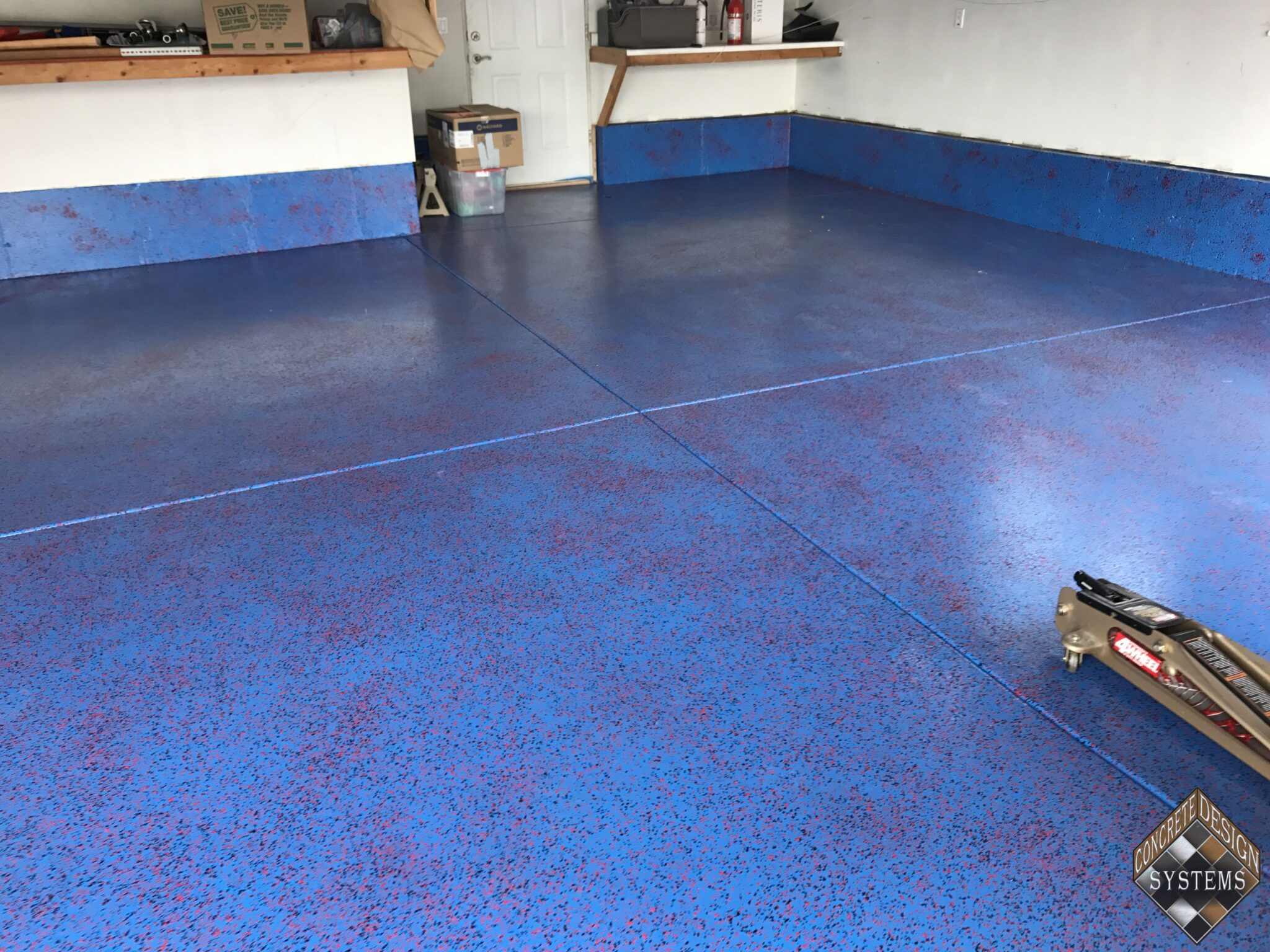 Bright-Blue-Epoxy-With-Black-Red-Chips