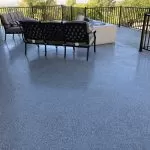 Dolphin gray urethane waterproofing scaled service