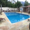 Multi-Colored Flagstone Pool Deck