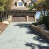 Resurfaced and Color Stained Driveway