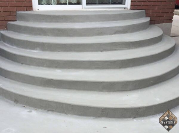 resurfaced-70 year old-steps