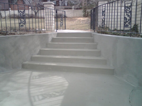 Restored Steps And Foundation