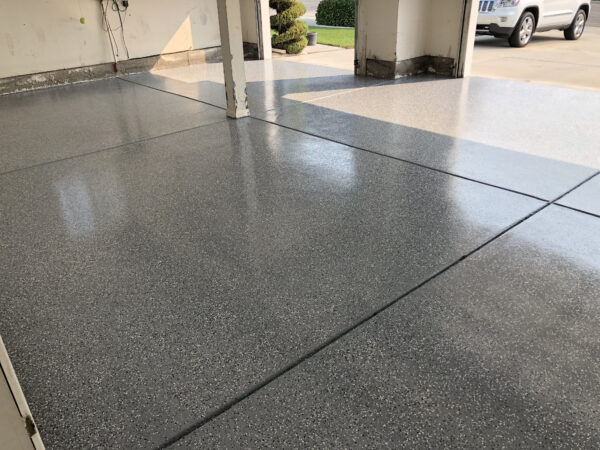 Medium Gray Epoxy With Flakes