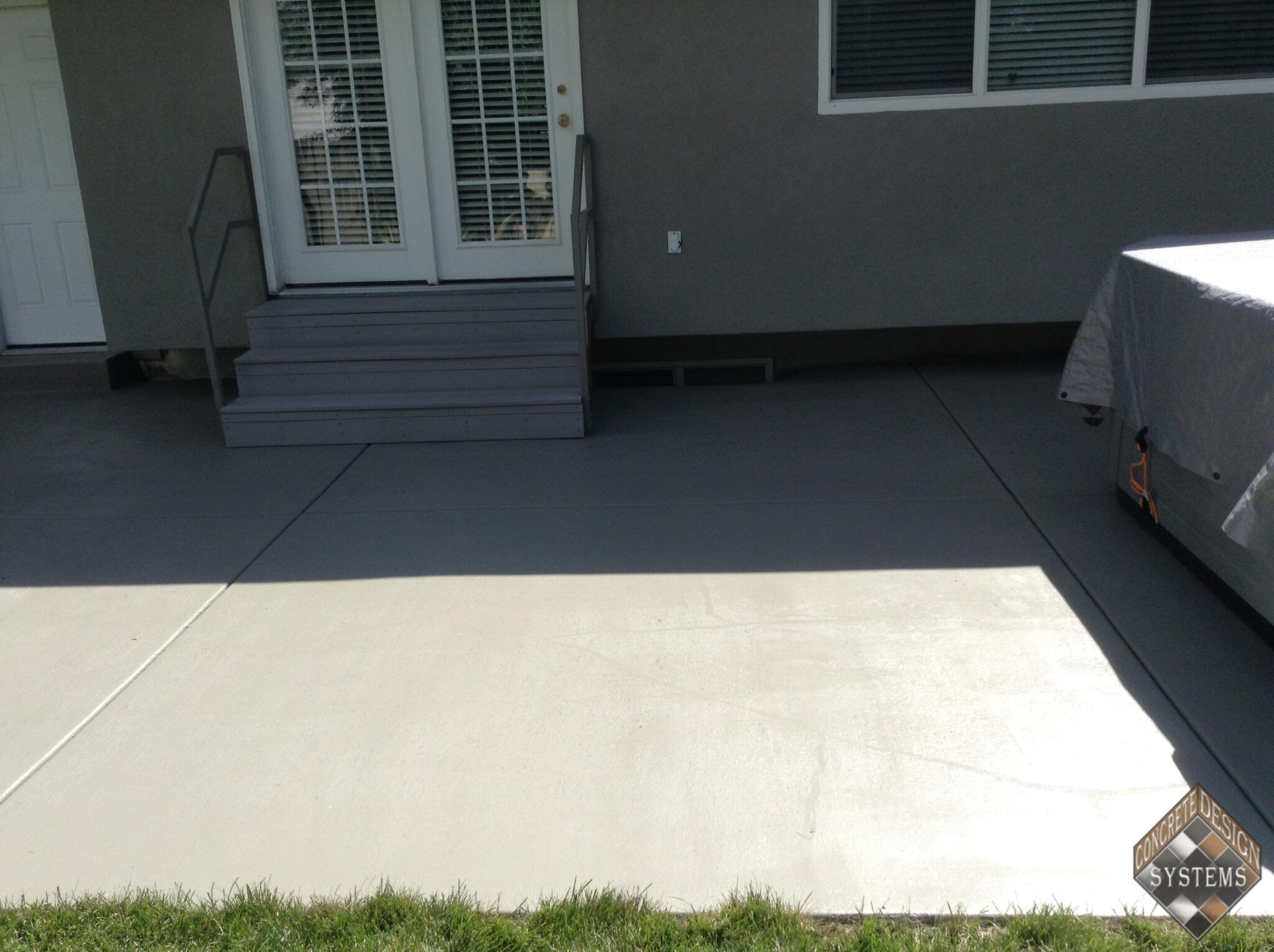 Moonrock Stained Patio
