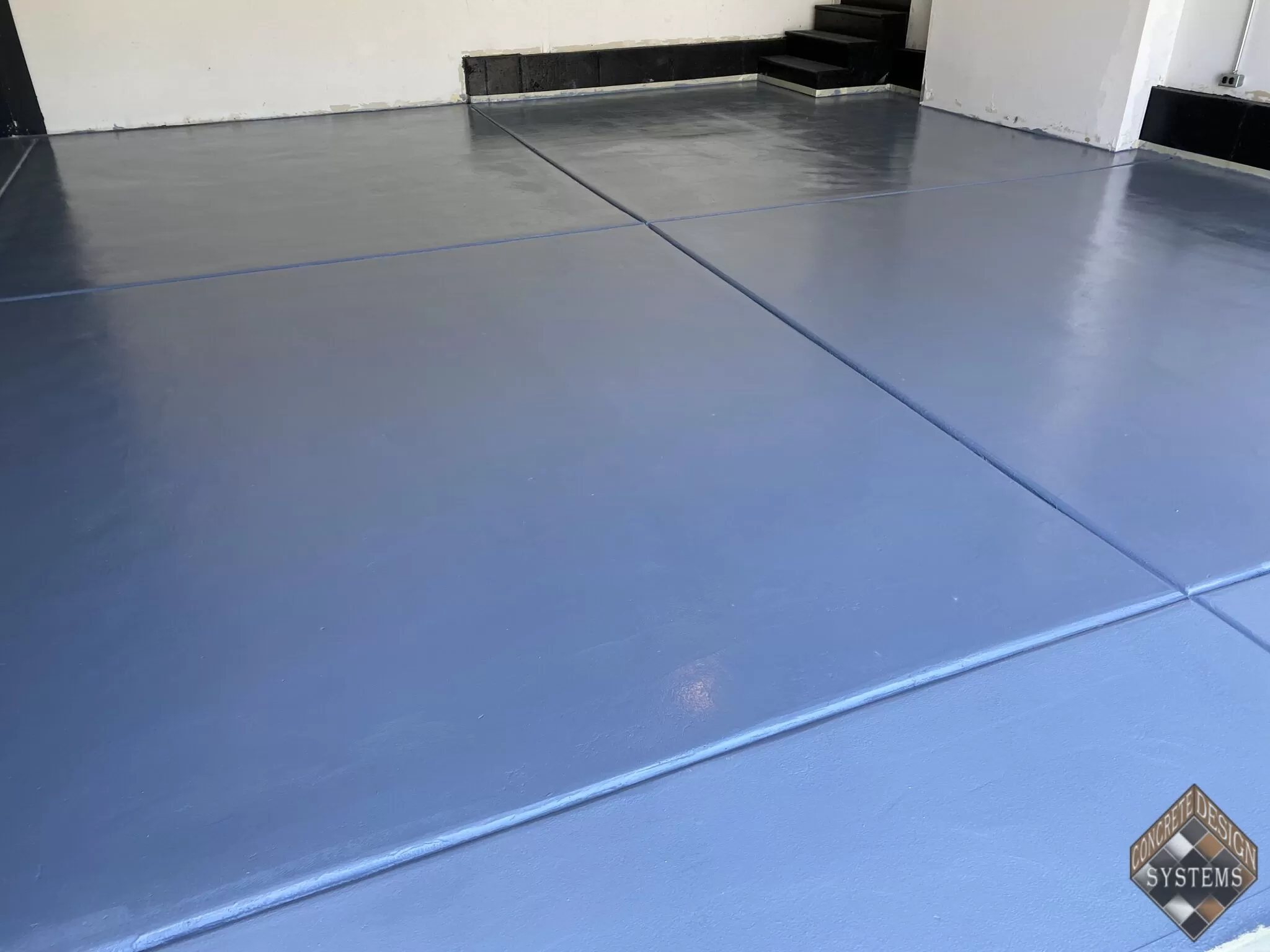 Medium Gray Solid Epoxy scaled service