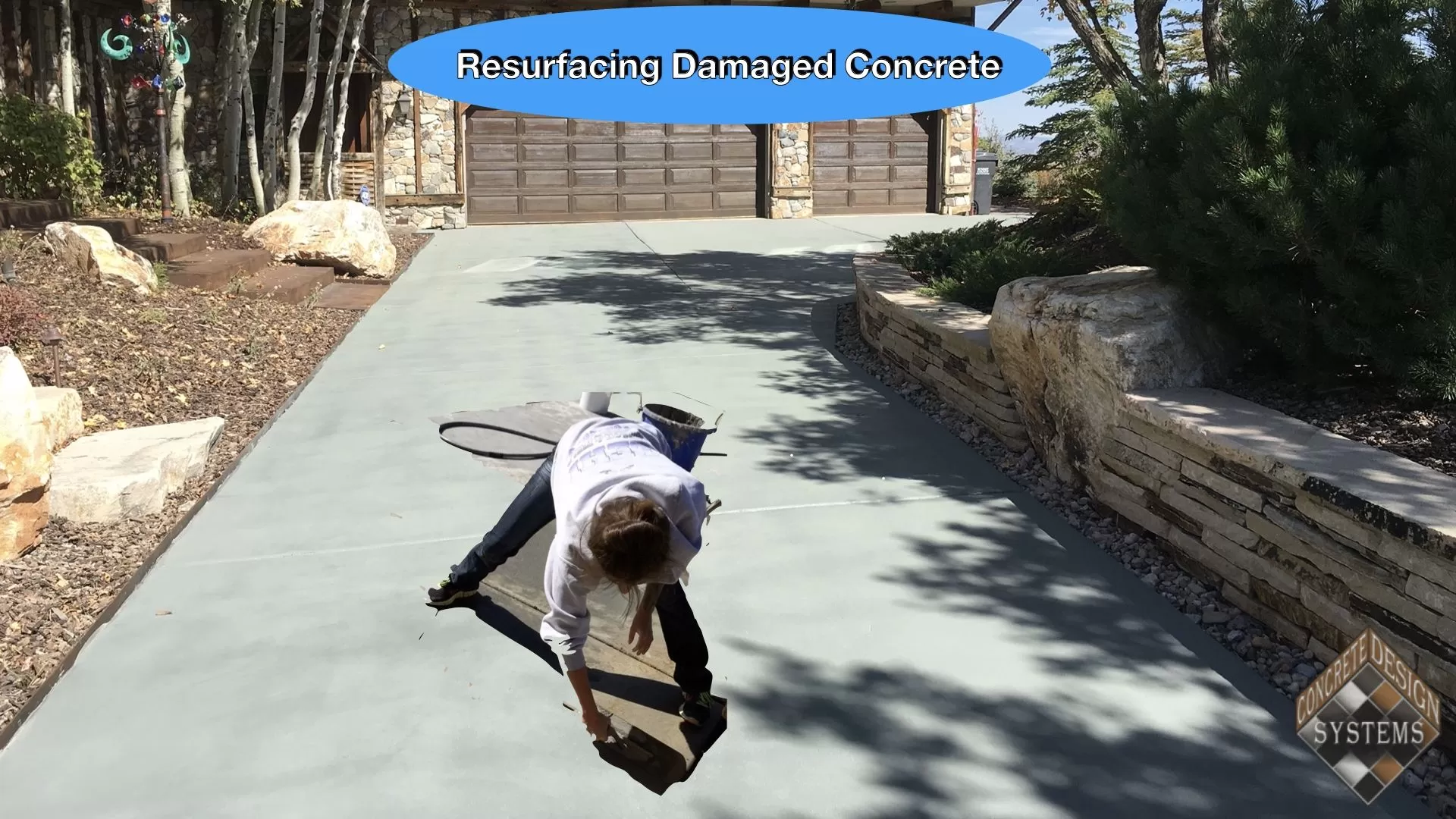 Resurfacing Damaged Concrete Service